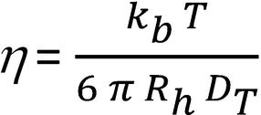 Stokes-Einstein-Beziehung
