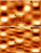 Imágenes de microscopía de fuerzas magnéticas